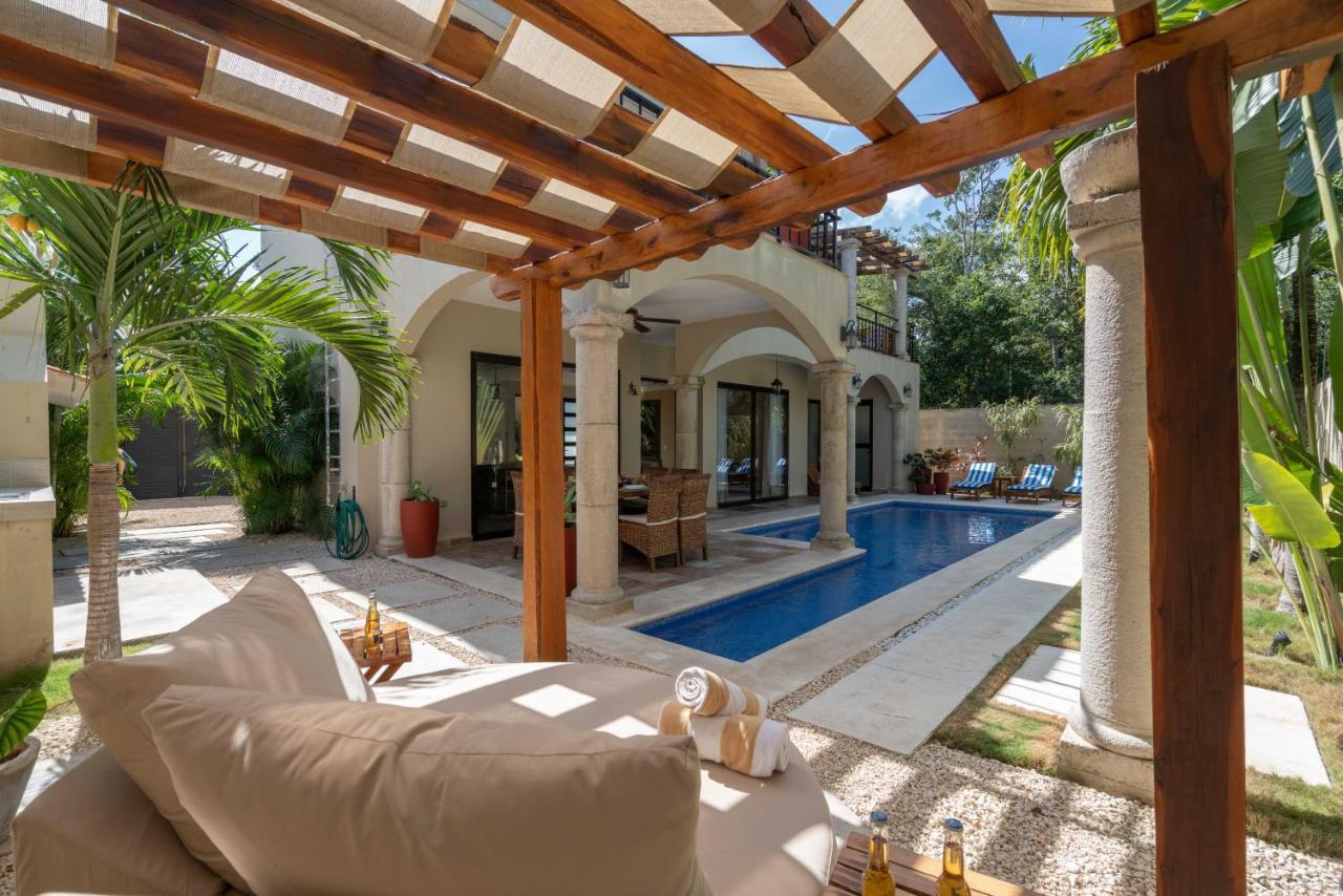 Tulum Stunning Villa For 10-Cabana-Private Pool-Parking Zewnętrze zdjęcie