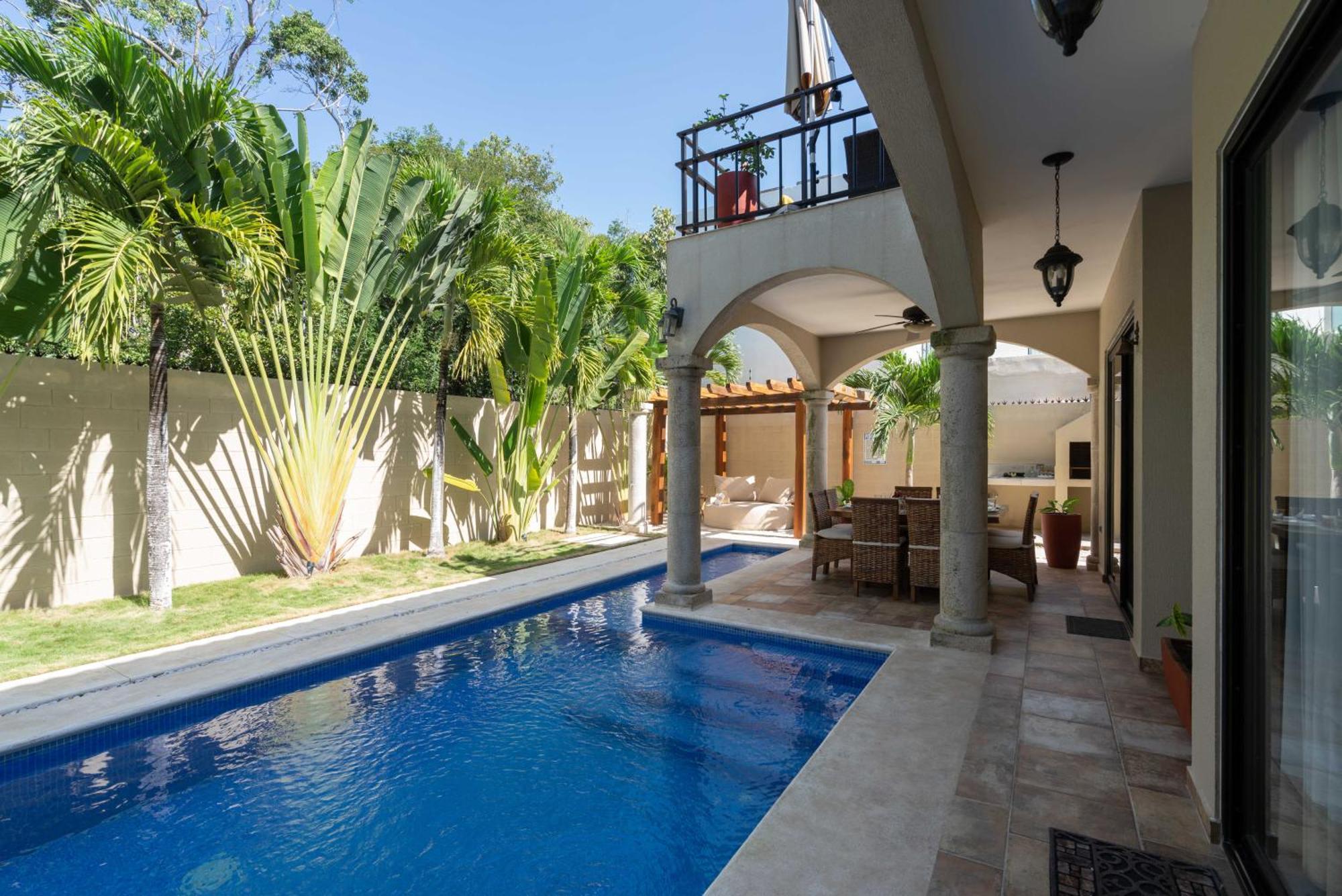 Tulum Stunning Villa For 10-Cabana-Private Pool-Parking Zewnętrze zdjęcie