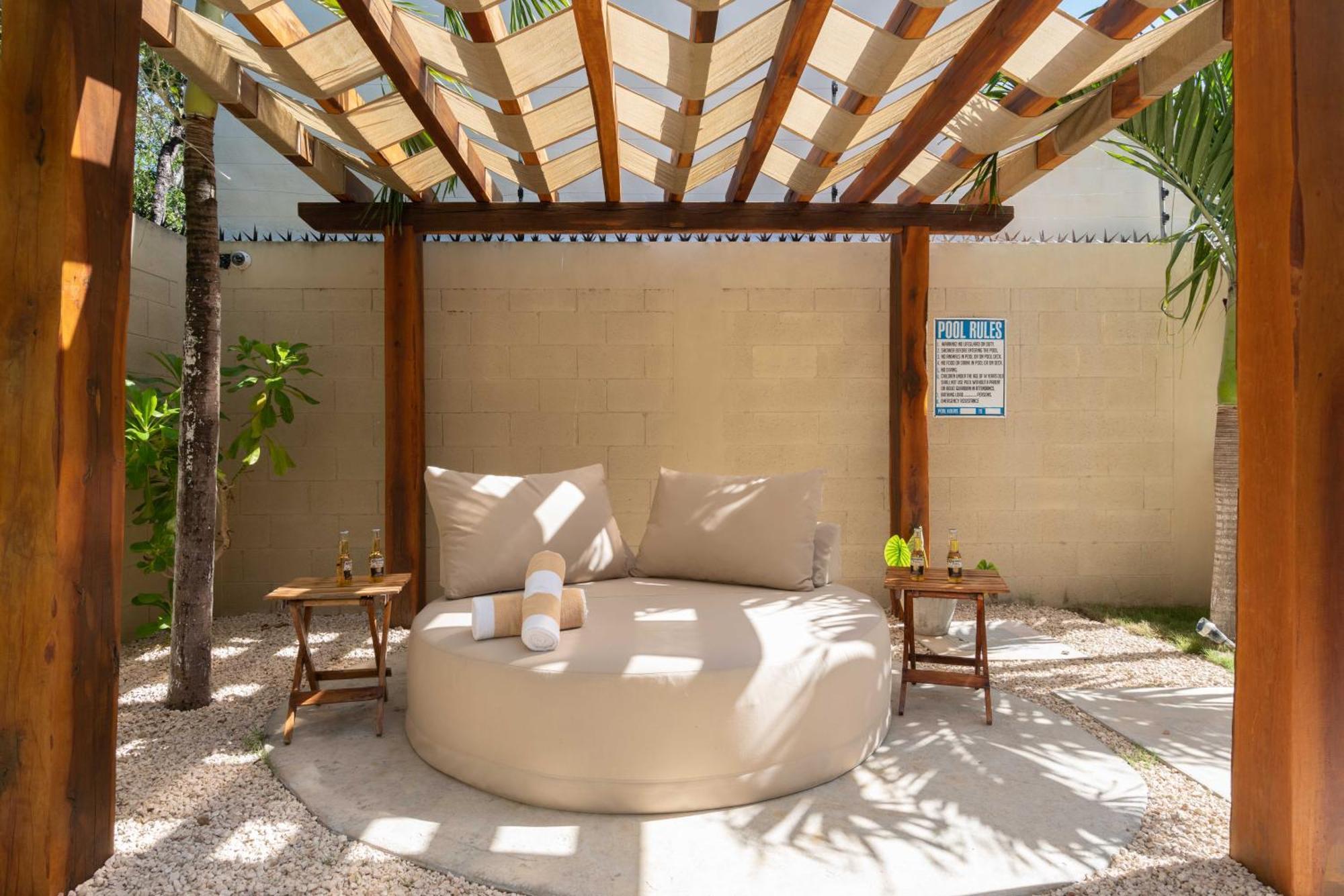 Tulum Stunning Villa For 10-Cabana-Private Pool-Parking Zewnętrze zdjęcie