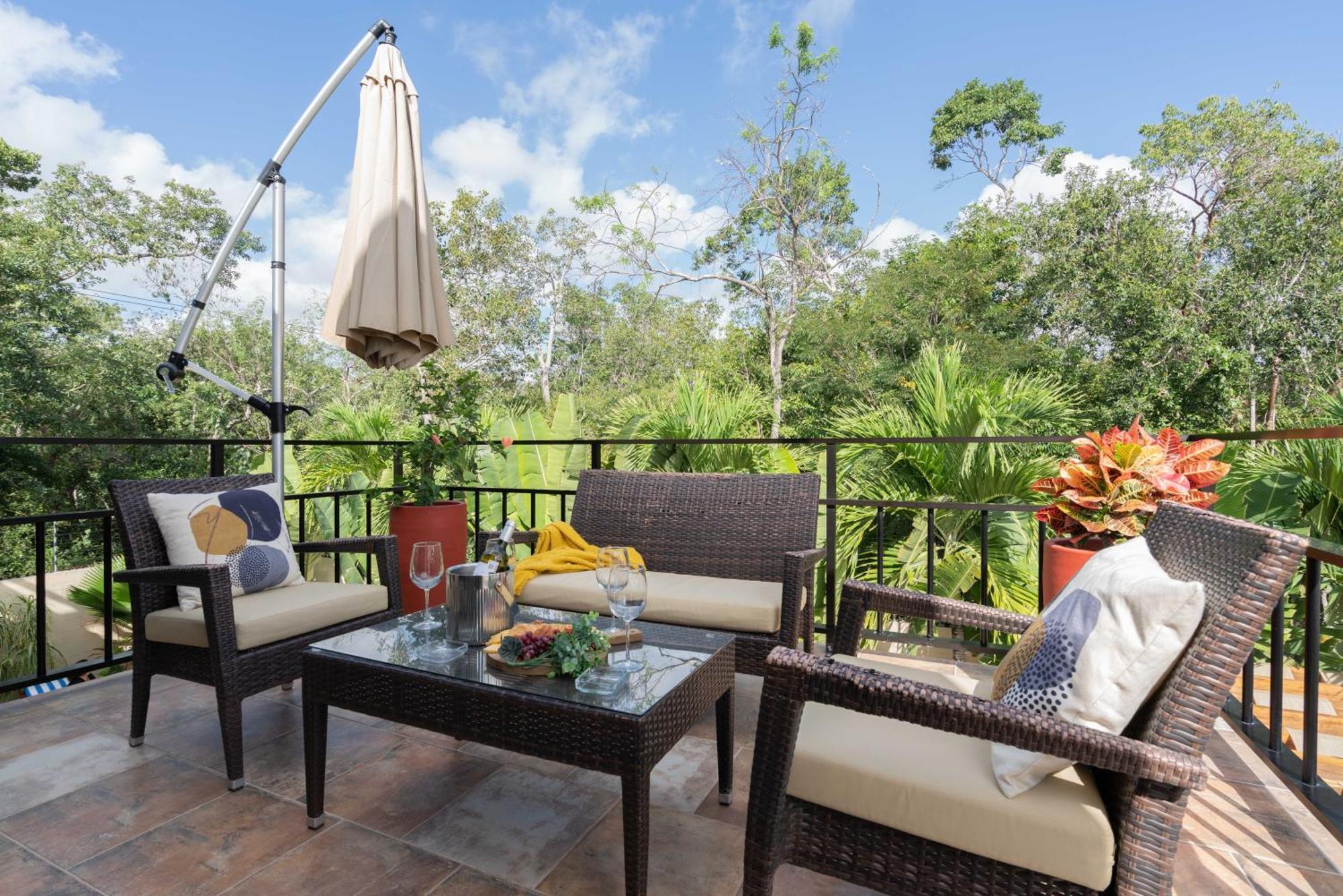 Tulum Stunning Villa For 10-Cabana-Private Pool-Parking Zewnętrze zdjęcie