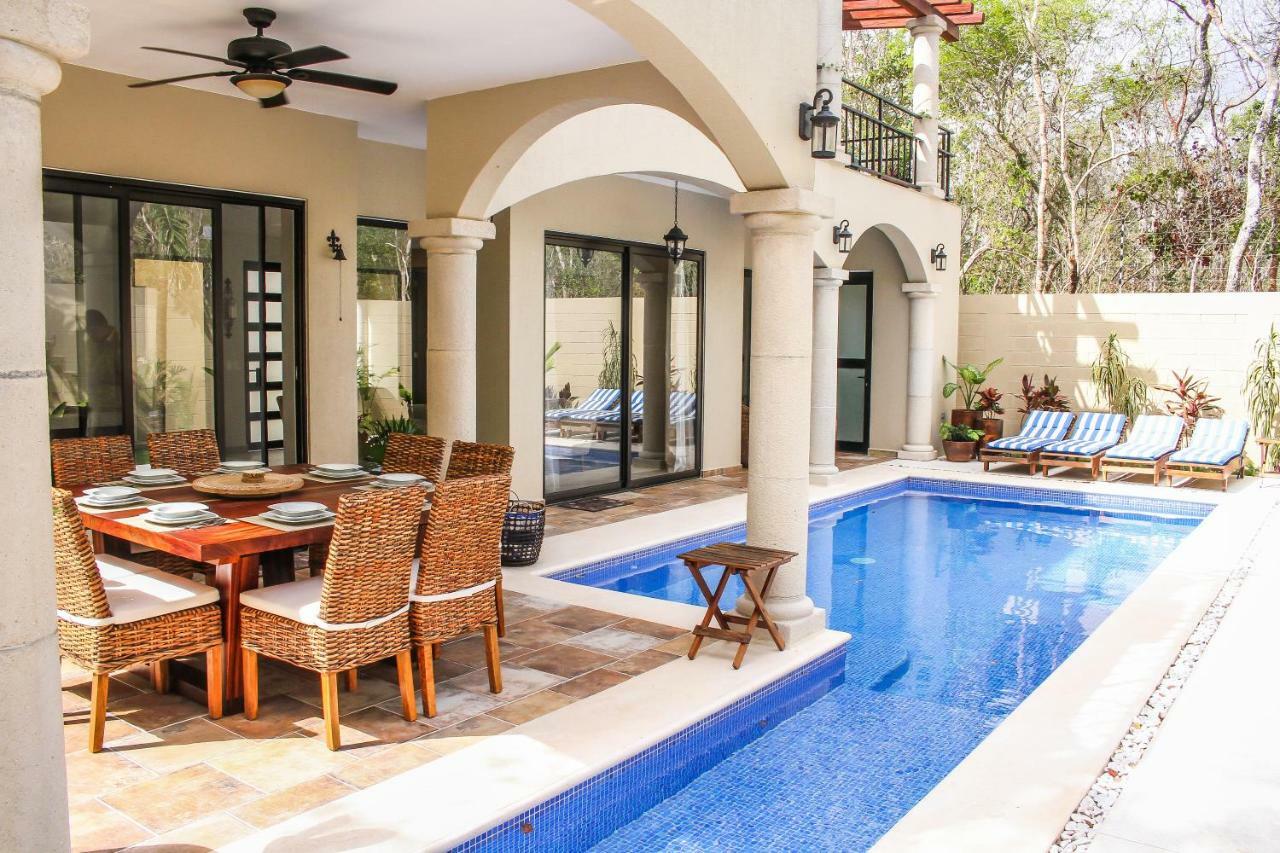 Tulum Stunning Villa For 10-Cabana-Private Pool-Parking Zewnętrze zdjęcie