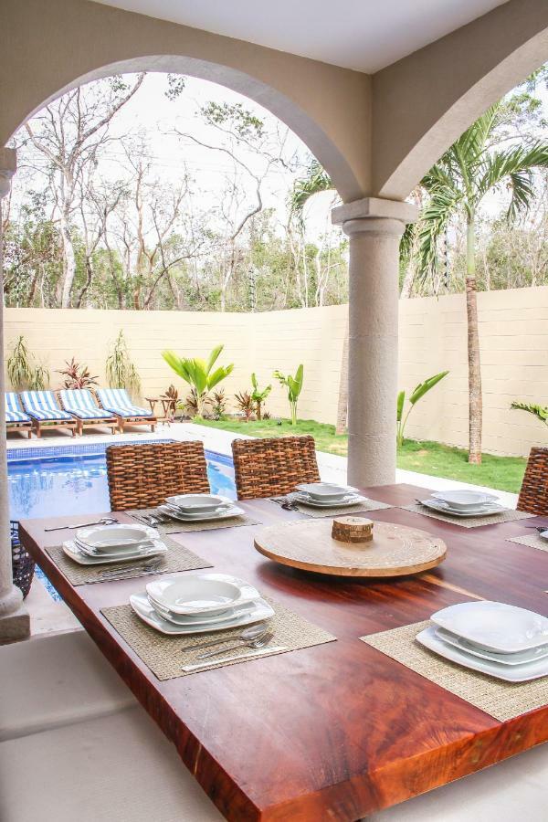 Tulum Stunning Villa For 10-Cabana-Private Pool-Parking Zewnętrze zdjęcie