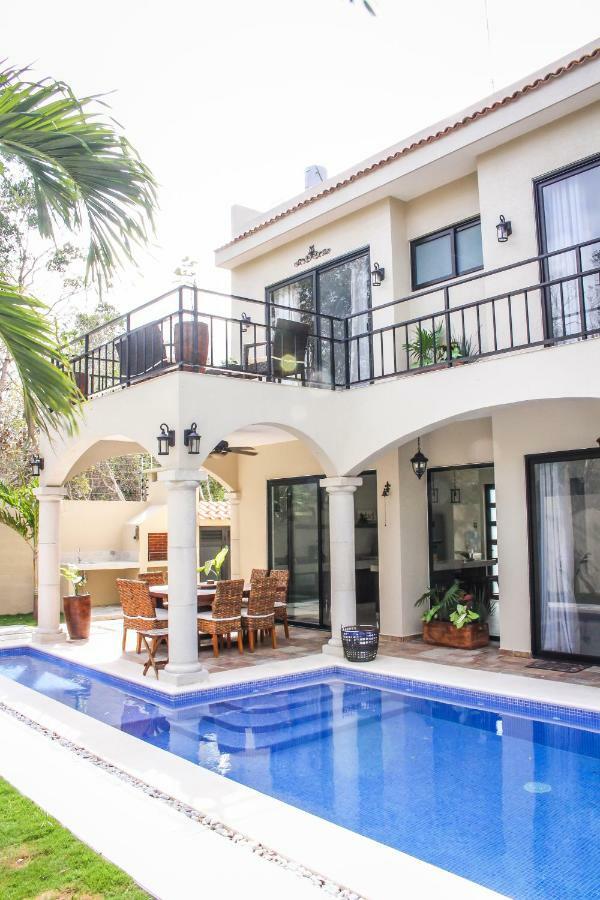 Tulum Stunning Villa For 10-Cabana-Private Pool-Parking Zewnętrze zdjęcie